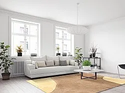 Wilton rug - Nisa (brown/beige)