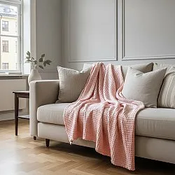 Throws - Juneau Blanket (pink)