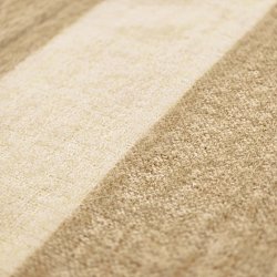 Throws - Wool blend throw - Beatriz Stripe (beige/white)
