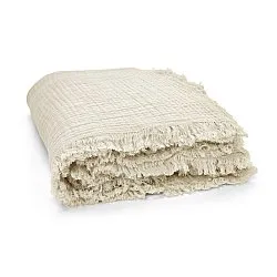 Throws - Muslin throw - Dorena (grey)