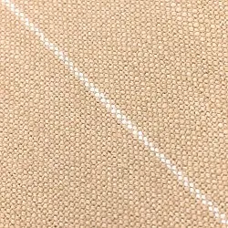 Throws - Cotton throw - Martina Stripe (beige/white)