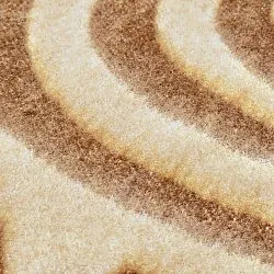 Throws - Wool blend throw - Melody (brown/beige)