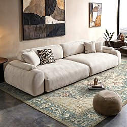Flatweave rug - Alvand (blue)
