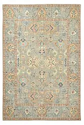 Flatweave rug - Amena (blue)