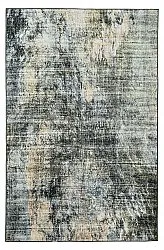 Flatweave rug - Bechar (black/multi)