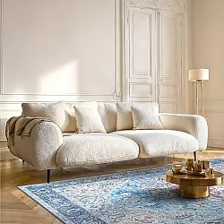 Flatweave rug - Birjand (blue)