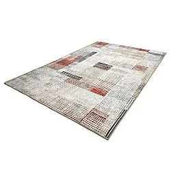 Flatweave rug - Calla (red)