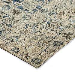 Flatweave rug - Delvar (blue)