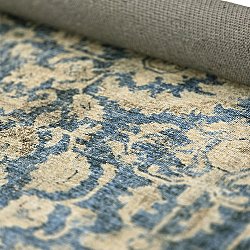 Flatweave rug - Delvar (blue)