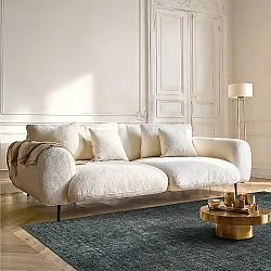 Flatweave rug - Elarion (black)