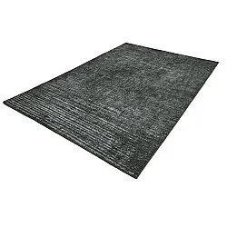 Flatweave rug - Elarion (black)