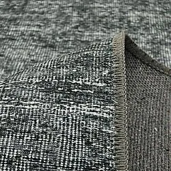Flatweave rug - Elarion (black)