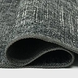 Flatweave rug - Elarion (black)