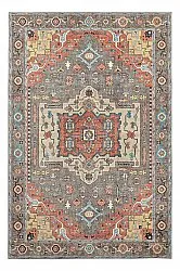 Flatweave rug - Kordava (grey/red)
