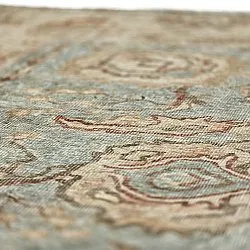 Flatweave rug - Layla (light blue)