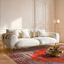 Flatweave rug - Mandalay (red)