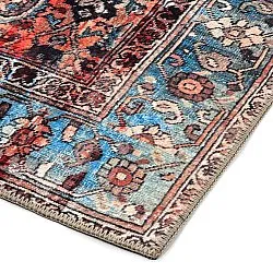Flatweave rug - Mardin (red/blue)