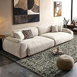 Flatweave rug - Meralis (black)