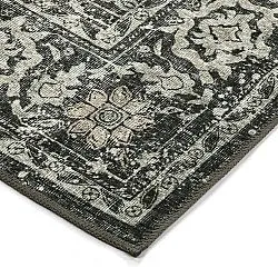 Flatweave rug - Meralis (black)