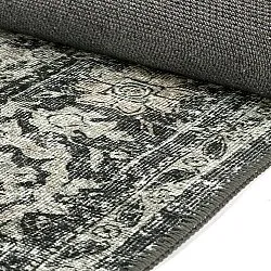 Flatweave rug - Meralis (black)