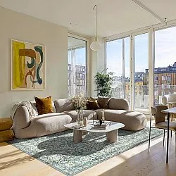 Flatweave rug - Meralis (blue)