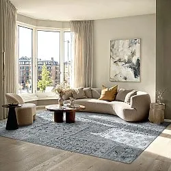 Flatweave rug - Myrina (grey)
