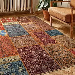 Flatweave rug - Myrina (red/multi)
