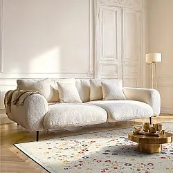 Flatweave rug - Nabilar (cream)