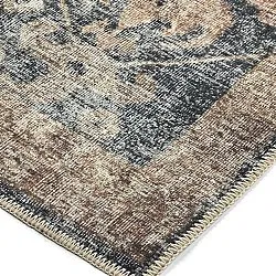 Flatweave rug - Noura (dark blue)