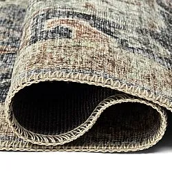 Flatweave rug - Noura (dark blue)