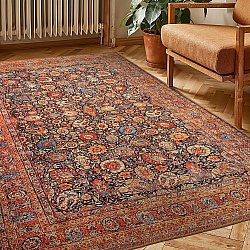 Flatweave rug - Selamira (blue/multi)