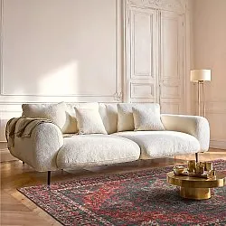 Flatweave rug - Velamir (red)