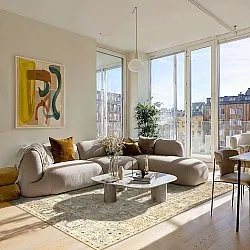 Flatweave rug - Yara (beige)