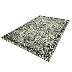 Flatweave rug - Yasirah (blue/green)