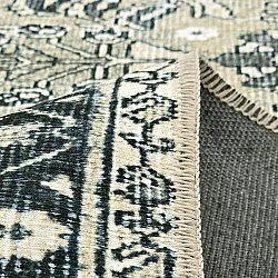 Flatweave rug - Yasirah (blue/green)