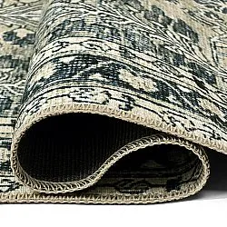 Flatweave rug - Yasirah (blue/green)