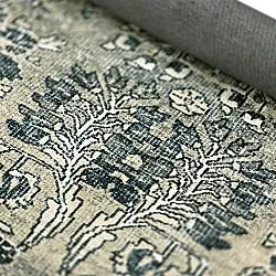 Flatweave rug - Yasirah (blue/green)