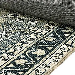 Flatweave rug - Yasirah (blue/green)