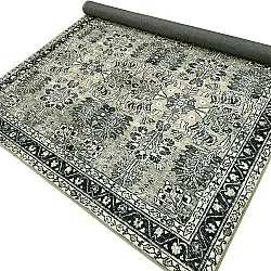 Flatweave rug - Yasirah (blue/green)