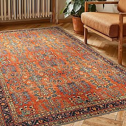 Flatweave rug - Yasirah (orange)