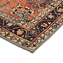 Flatweave rug - Yasirah (orange)