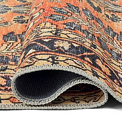 Flatweave rug - Yasirah (orange)