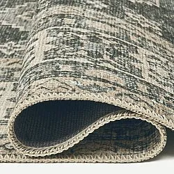 Flatweave rug - Zuleina (green)