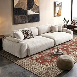 Flatweave rug - Zuleina (red)