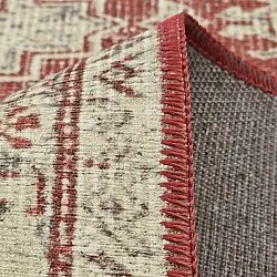 Flatweave rug - Zuleina (red)