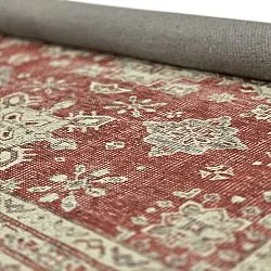 Flatweave rug - Zuleina (red)