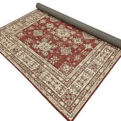 Flatweave rug - Zuleina (red)
