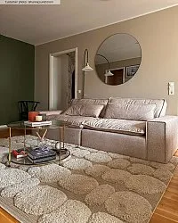 Shaggy rugs - Fondi (beige)