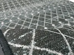 Wilton rug - Stella (black/white)