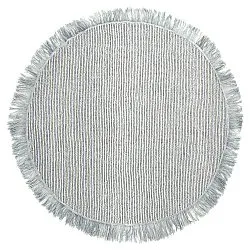 Round rug - Pike (blue)